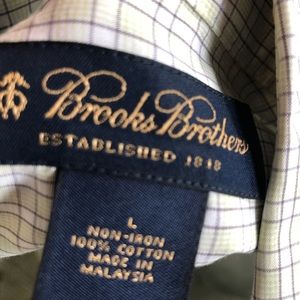 2 Brooks Brothers large Non iron shirts
